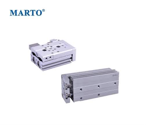 雙軸型精密滑臺氣缸(循環(huán)滾珠)MHLQ、MHLQL系列